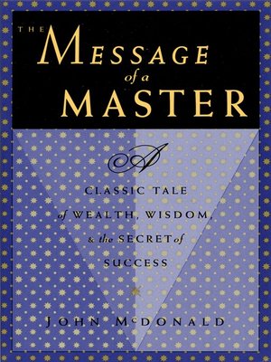 cover image of The Message of a Master
